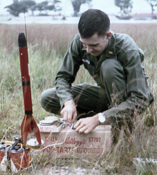 Forrest_Mims_Rocket_Vietnam_1967