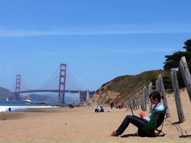 Nadya Peek Orders PCBs On The Beach